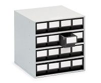 Кассетница с ячейками антистатическая Treston 1640 ESD