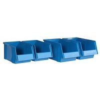 Комплект из 4 синих ящиков Treston SBS4