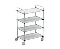 Тележка антистатическая с четырьмя полками Treston TRTA5104 ESD
